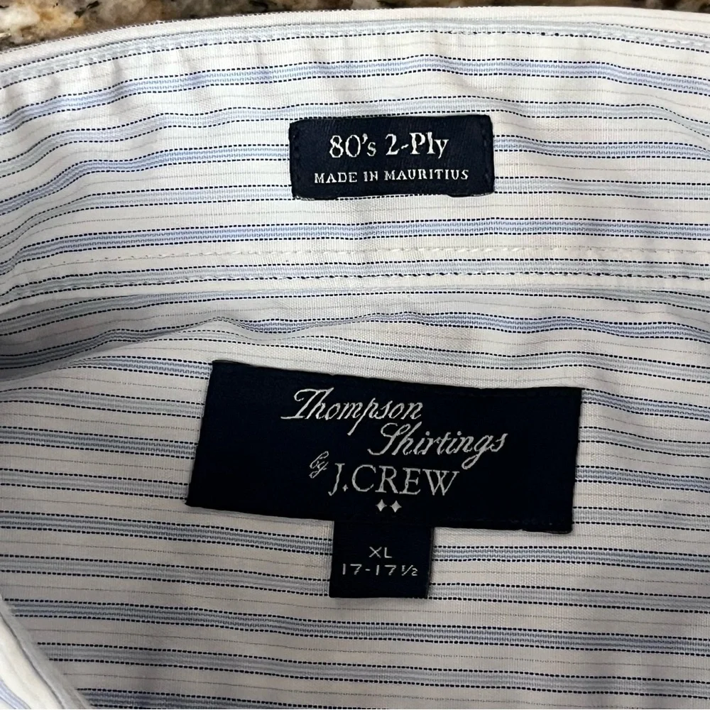 J.Crew Thompson Shirtings Dress Shirt XL – Slim Thompson Flex Wrinkle-Free